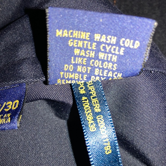 Polo Ralph Lauren performance stretch classic fit pants Sz 32 x 30  pockets zip - Picture 7 of 7